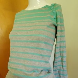 Mint grey sweater